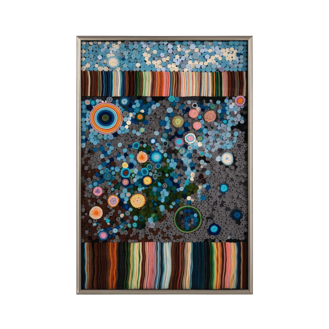 living room art Tony Feys Rainbow Tapestry