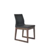 Polo Sled Wood Dining Chair