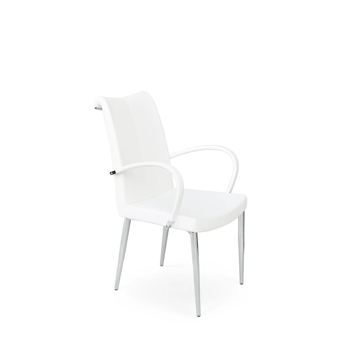 Tulip Metal Arm Dining Chair