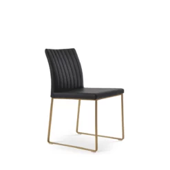 Zeyno Sled Metal Dining Chair