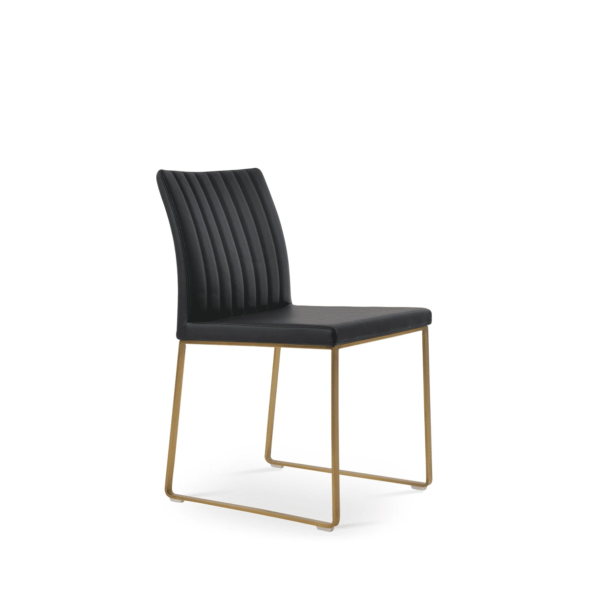 Zeyno Sled Metal Dining Chair