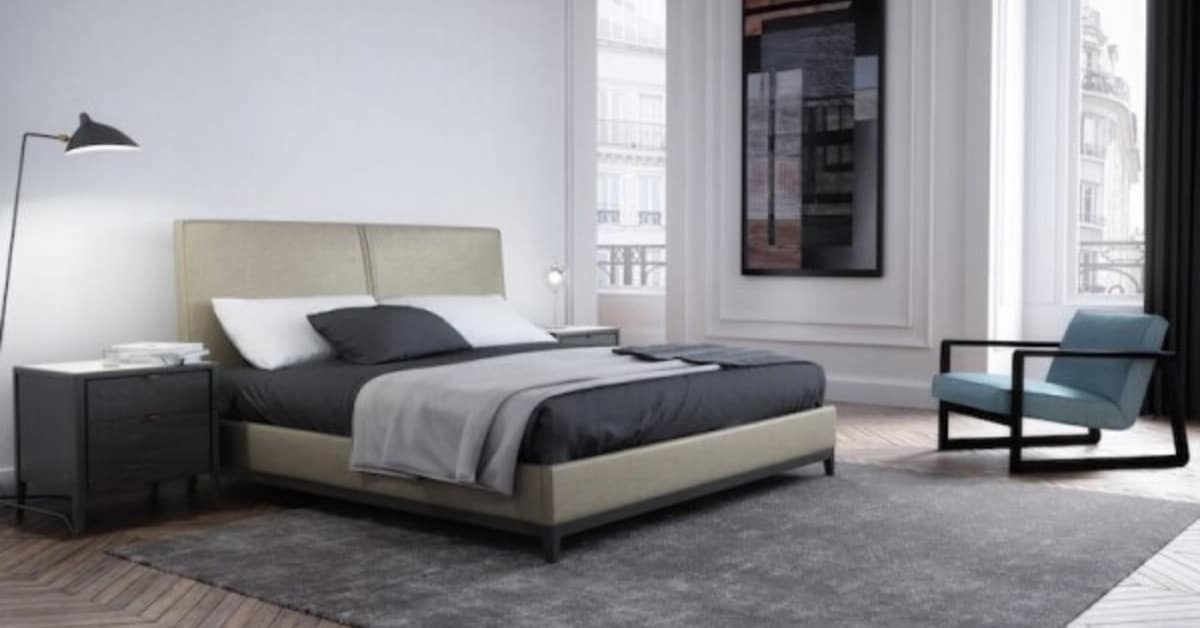 the winston bed from modern sense furniture