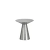 Carmel End Table in Stainless Steel