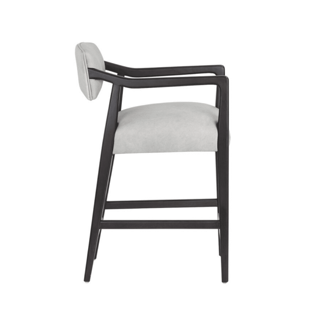 counter stool keagan light grey side