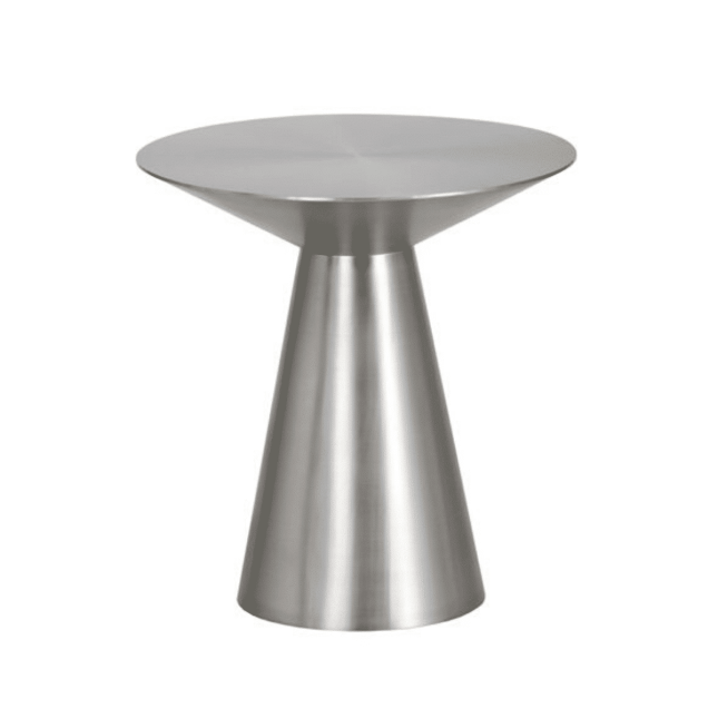 living room carmel side table stainless steel