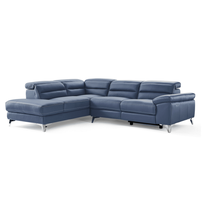 living room windmoon sectional navy blue 001
