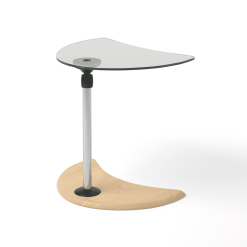 stressless usb table A glass top natural