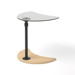 stressless usb table A glass top natural black