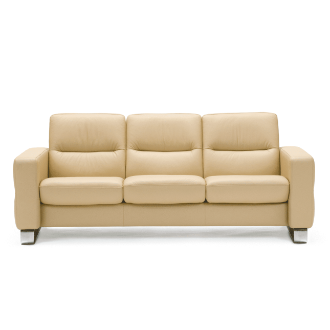 stressless wave 3 seater lowback