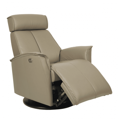 Lounge Chair venice in nougat front