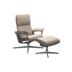 Stressless Recliner Admiral Cross Chair With Ottoman