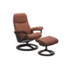 Stressless Recliner Consul Signature Chair With Footstool