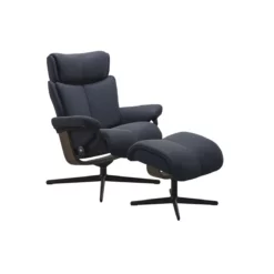 Stressless Recliner Magic Cross Chair With Ottoman