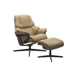Stressless Recliner Reno Cross Chair With Ottoman