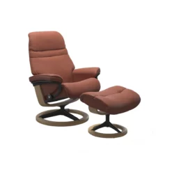 Stressless Recliner Sunrise Signature Chair With Footstool