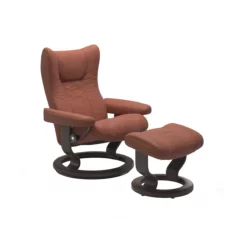 Stressless Recliner Wing Classic Chair With Footstool