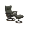 Stressless Recliner Wing Signature Chair With Footstool