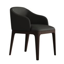 dining room wooster chair graphite eco leather
