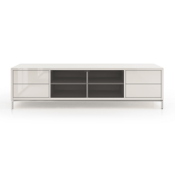 living room lenox tv stand glossy chateau grey