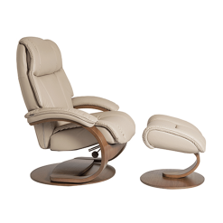 living room lounge chair general c base soft leather latte