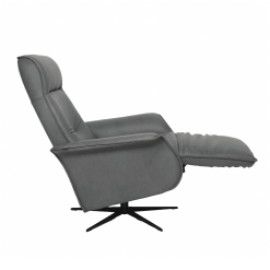 lounge chair finn in grey side