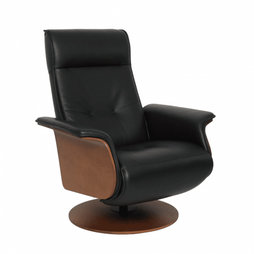 lounge chair hans in astro line black