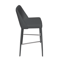 polly barstool anthracite grey