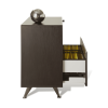 300 Series Lateral Cabinet in espresso side