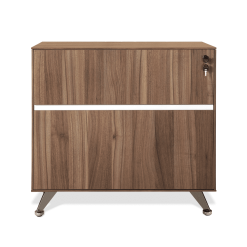 300 Series Lateral Cabinet in walnut