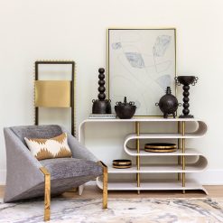 Serpentine Console Table Lifestyle