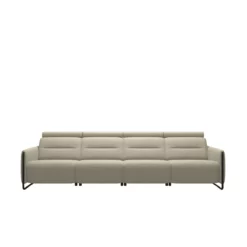 Stressless Emily Steel 4-Seater Sofa