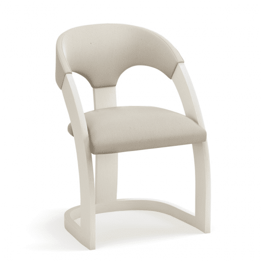 dining estrella chair white muslin