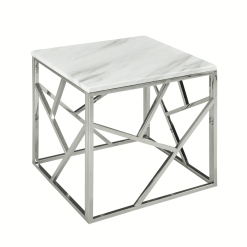 living room carole end table marble