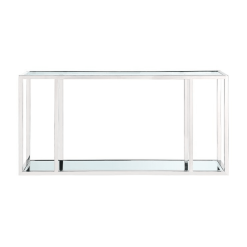 living room caspain console table front