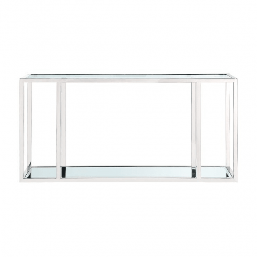 living room caspain console table front