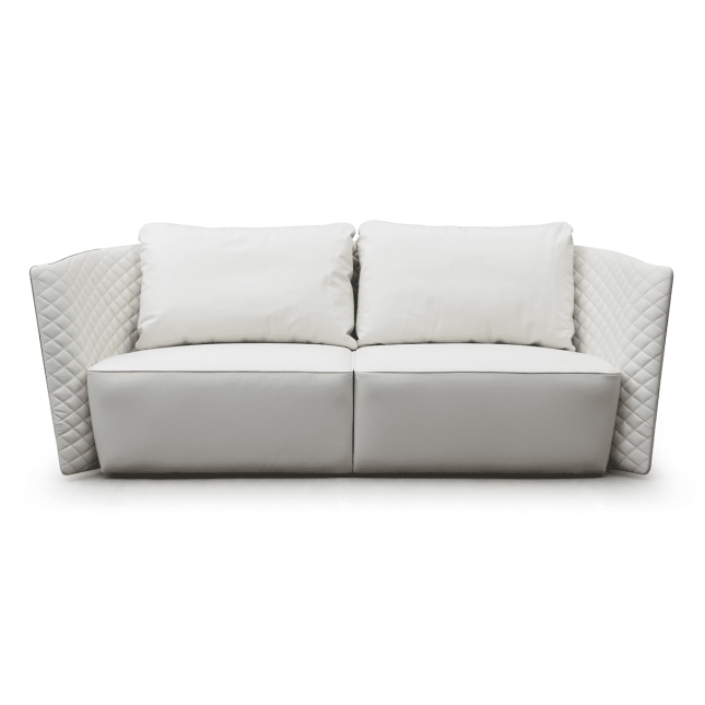 living room lauren sofa white