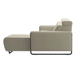 living room stressless emily steel sectional config side