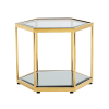 living room swainson gold end table
