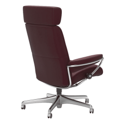 office stressless metro chair with adjustable headrest back