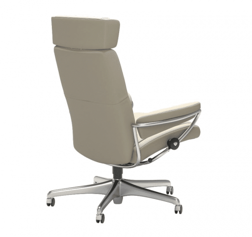 office stressless paris office chair with adjustable headrest back