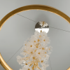 Jasmine Pendant Gold Leaf Details