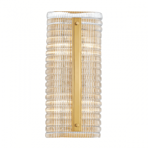 lighting athens wall sconce H16 aged brass