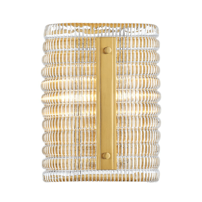 lighting athens wall sconce H9 aged brass