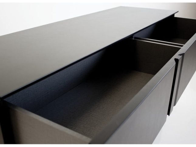 Onyx dresser storage detail