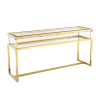living room ventus console gold