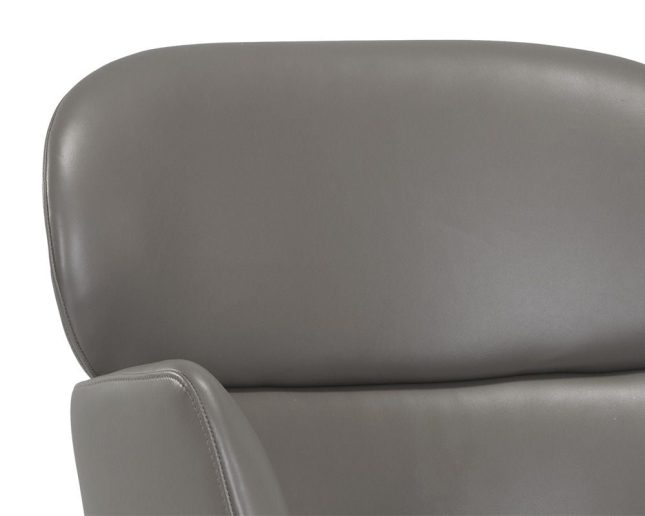melody arm chair headrest details