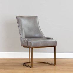 Florence Dining Chair in Bravo Metal
