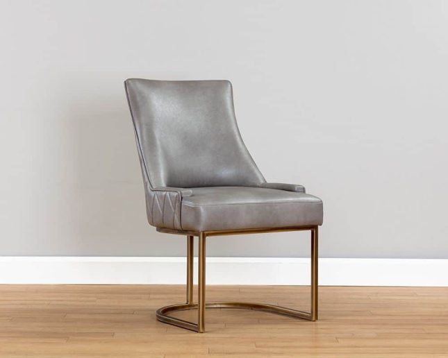 Florence Dining Chair in Bravo Metal