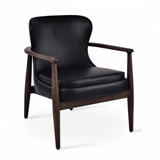 bonaldo lounge chair black ppm fr ash wood walnut