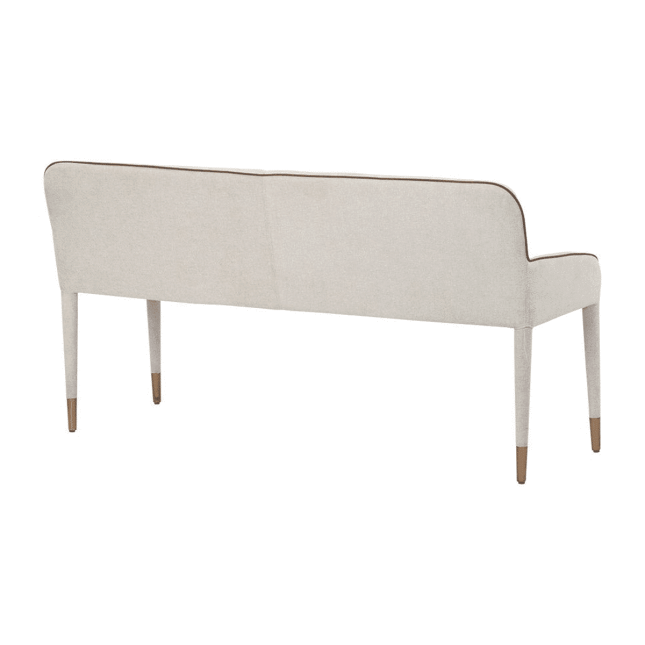 cortland banquette bench back